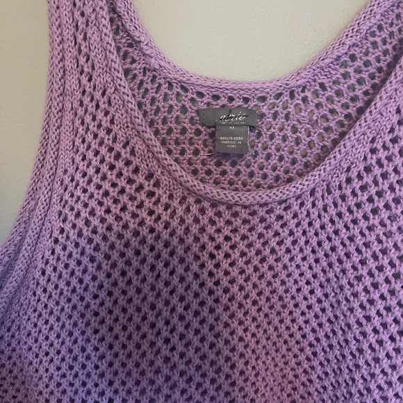Lavender crochet dress - Picture 3 of 4